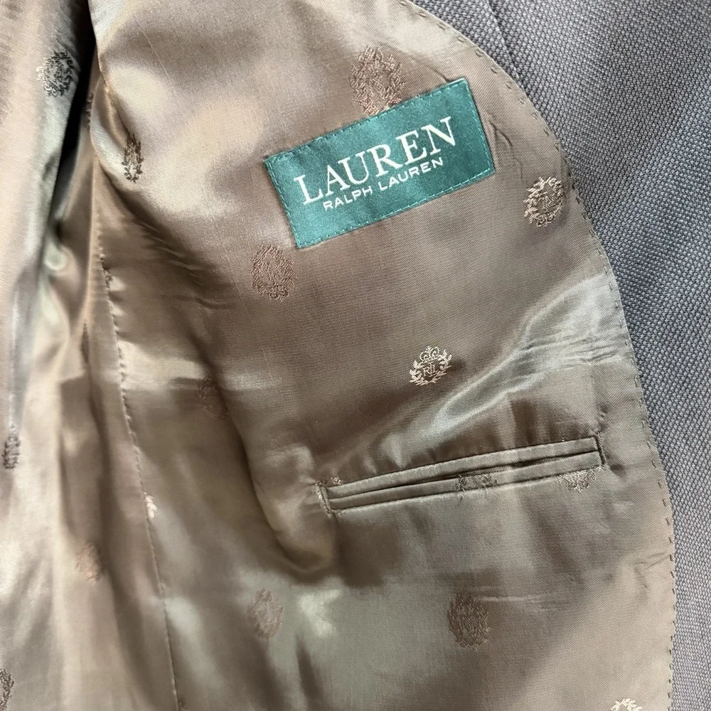 Ralph Lauren Men's Suit 100% Wool Pre-Owned